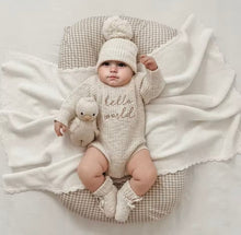 Hello world knitted set