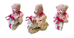 Bike nappy cakes