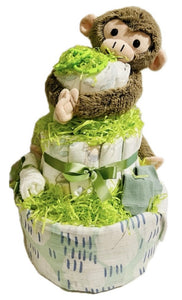 Unique one of a kind nappy cakes