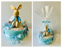 Peter Rabbit & Flopsy 1 Tier Nappy Cake