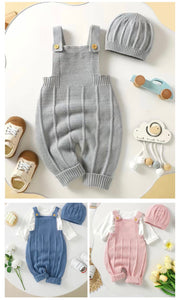 Knitted overall set