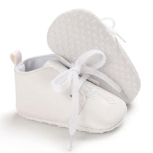 Baptism lace up shoes