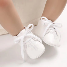 Baptism lace up shoes