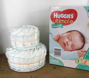 Custom order Nappy cakes