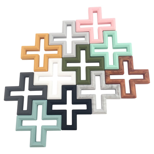 Swizz cross teether