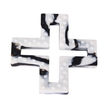 Swizz cross teether