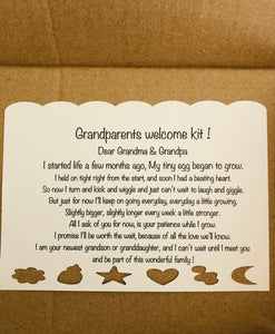 Grandparents welcome kit