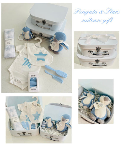 Penguin & Stars suitcase gift