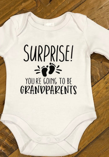 “Surprise” your going to be Grandparents