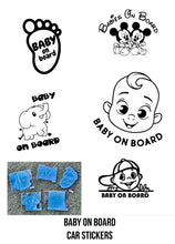 Baby on board car Stickers