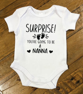 “Surprise” your going to be Grandparents