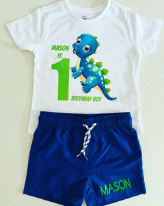 Birthday Tee & shirt set