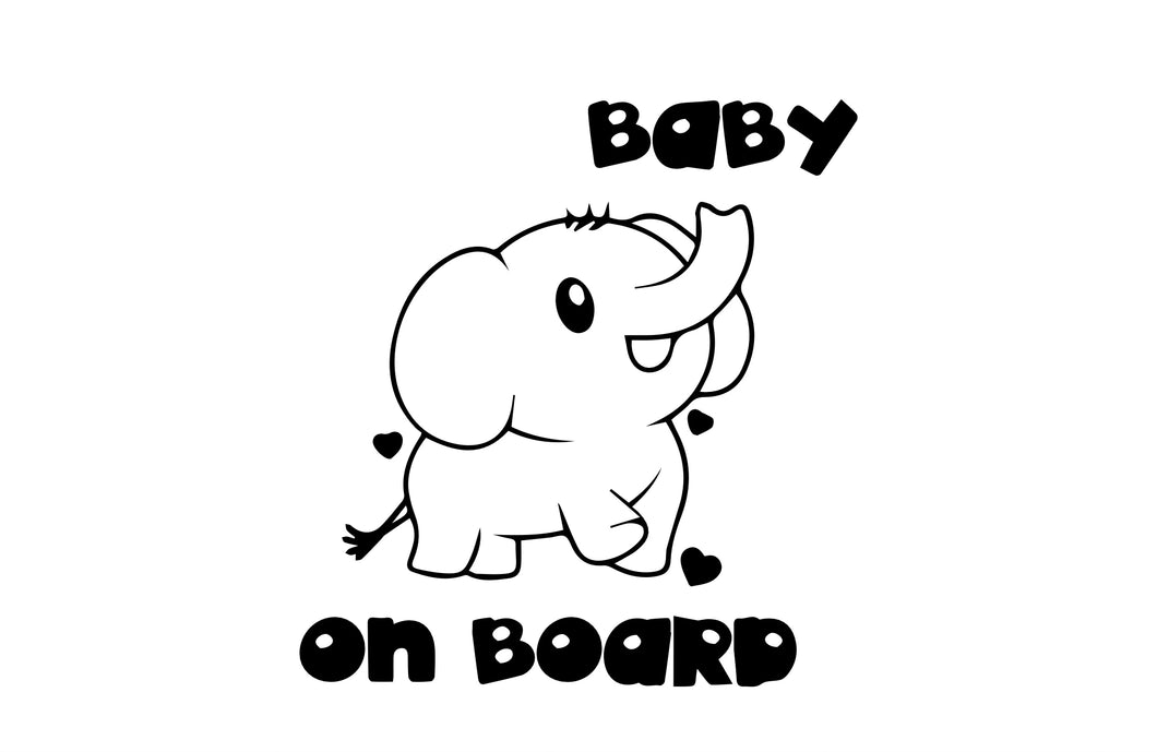 Baby on board car Stickers